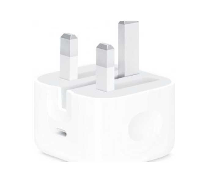 Portable USB Type C 20W Power Adapter For Iphone -White - Zoom Image