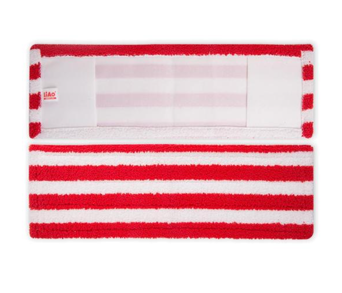 Liao 67349 Microfiber Cleaning Mop Refill- R130030 - Red - Zoom Image