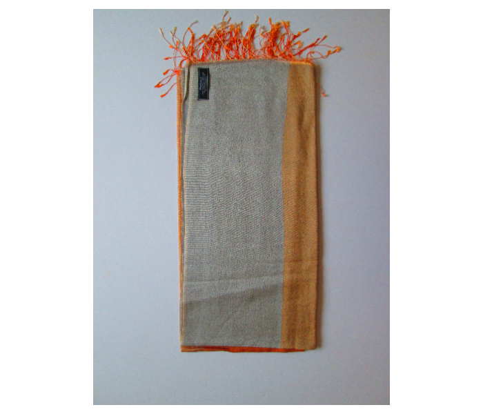 Style It STY-PS-GBO Genuine Hand Woven Pashmina Shawl - Orange - Zoom Image 2