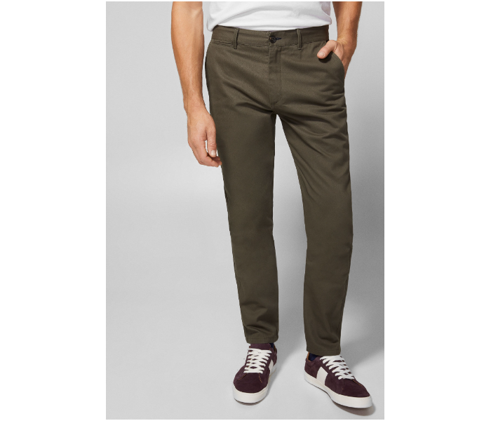 Springfield 155475125 Size 44 Chinos for Men - Green - Zoom Image 1