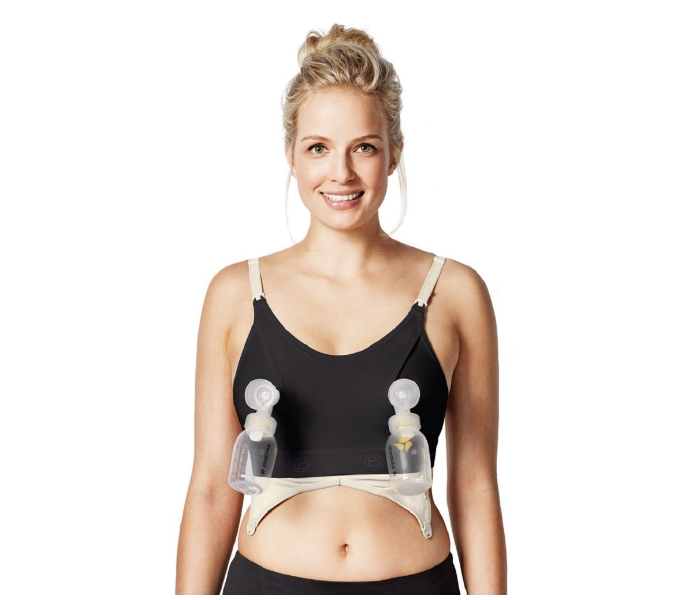 Bravado 9301XJ2-4 Extra Large Clip And Pump Accessory Nursing Bra -Black - Zoom Image 2