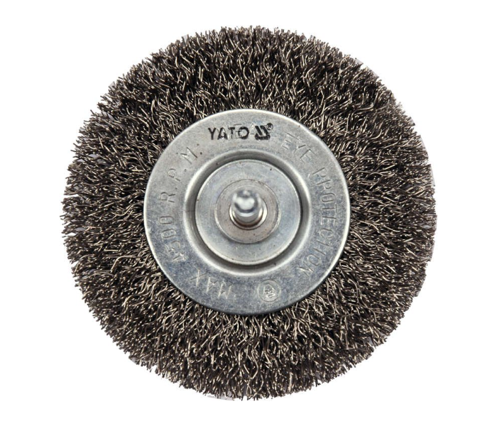 Yato YT-47568 75mm Inox Circular Brush for Drill - Silver - Zoom Image 2