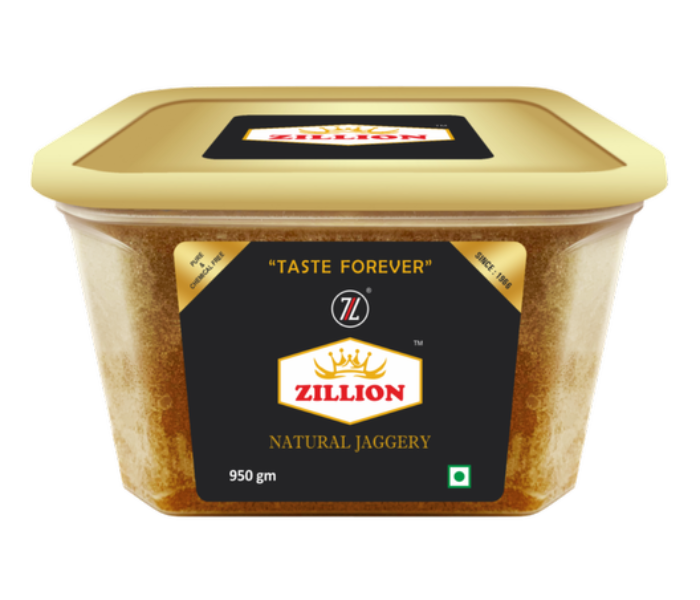 Zillion 950 gm Natural Sugarcane Jaggery - Zoom Image