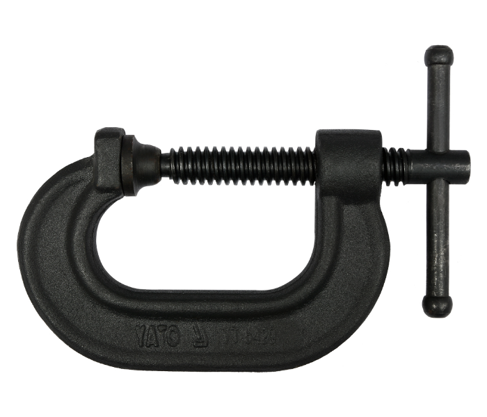 Yato YT-6420 2 Inch Steel C Type Clamp - Black - Zoom Image