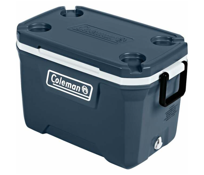 Coleman 3000006664 52 Quarts Camping Cooler - Dark Blue - Zoom Image