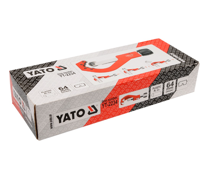 Yato YT-2234 Quick Adjust Pipe Cutter - Black and Red - Zoom Image 2