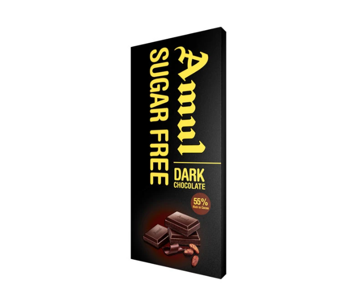 Amul 66351 150gm Sugar Free Dark Chocolate - Zoom Image