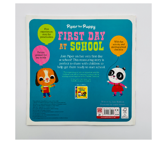 Piper the Puppy First Day at School Kids Book by Pat-A-Cake Publisher - Zoom Image 2