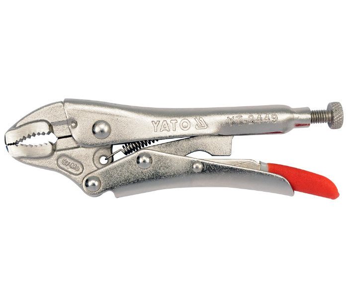 Yato YT-2449 5 Inch Cr-Mo Steel Locking Plier - Silver - Zoom Image 1