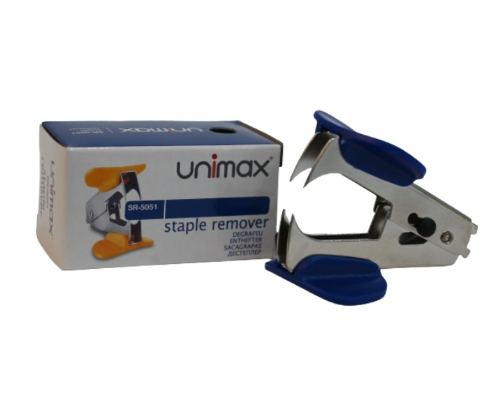 Unimax Metal Staple Remover -Blue - Zoom Image