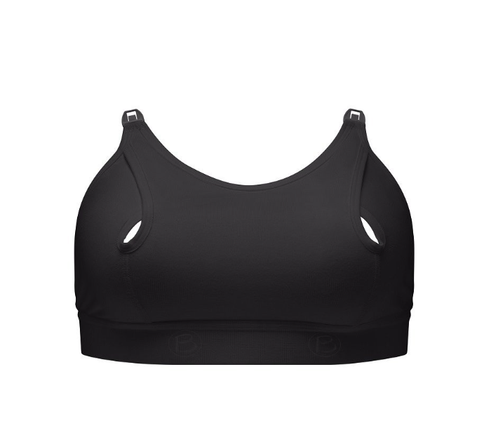 Bravado 9301XJ2-3 Large Clip And Pump Accessory Nursing Bra -Black - Zoom Image 1