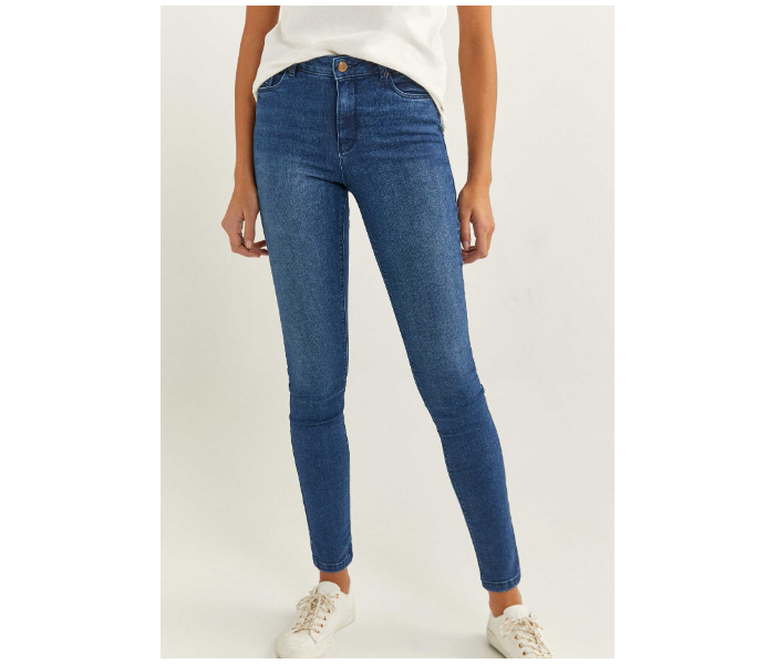 Springfield 684922915 Size 38 Jeans for Women - Medium Blue - Zoom Image 2