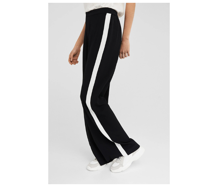 Springfield 68350741 Size 36 Cotton Pant for Women - Black - Zoom Image 1