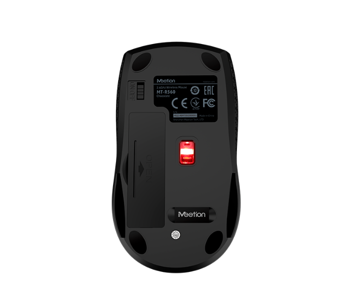 Meetion MT-R560 Optical Wireless Mouse -Black - Zoom Image 2