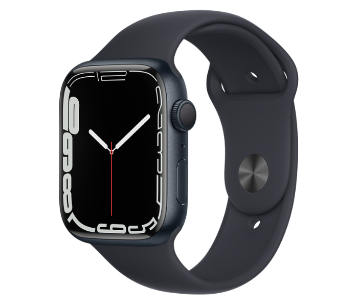 Apple Watch Series 7 GPS 45mm Midnight Aluminum Case with Sport Band - Zoom Image 1