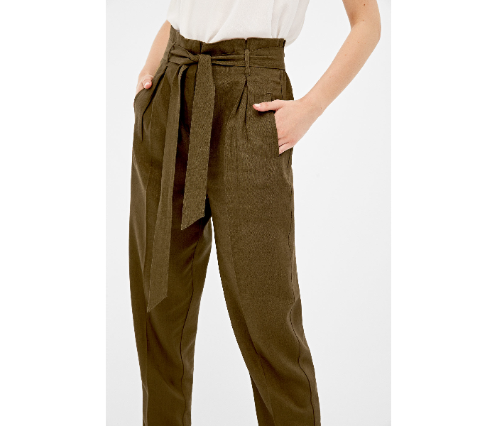 Springfield 683687920 Size 42 Cotton Pant for Women - Brown - Zoom Image 1