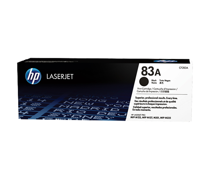 HP 83A CF283A Original LaserJet Toner Cartridge - Black - Zoom Image