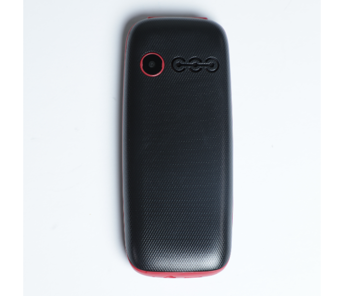 Fonecom F15 Dual Sim Base Phone - Red and Black - Zoom Image 3