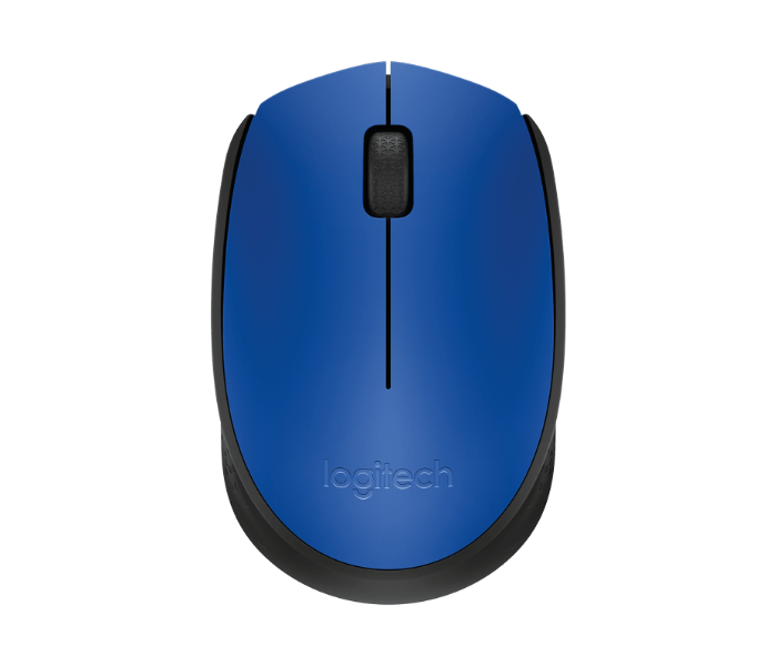 Logitech M174 Wireless Mouse - Blue and Black - Zoom Image 1