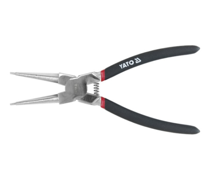 Yato YT-2142 150mm Cr-V Internal Straight Circlip Plier - Black - Zoom Image