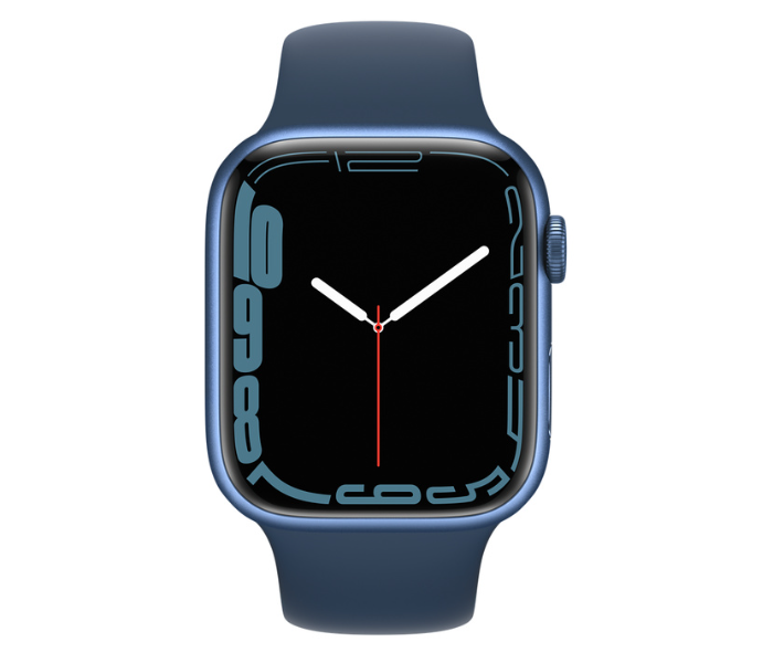 Apple Watch Series 7 GPS and Cellular 45mm Abyss Blue Aluminum Case with Sport Band - Zoom Image 2