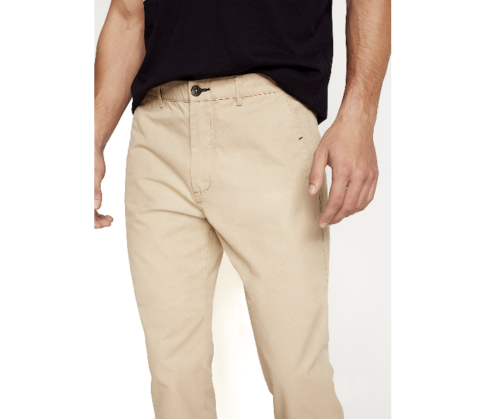 Springfield 155345351 Size 40 Chinos for Men - Beige - Zoom Image 2