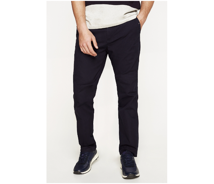 Springfield 155345310 Size 38 Chinos for Men - Navy - Zoom Image 1