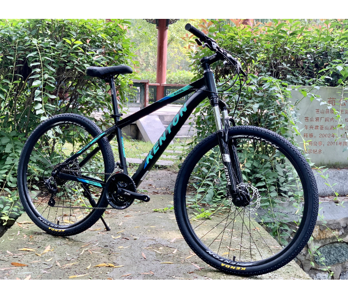 KENTON Aluminum Mountain Bike,Shimano 24 Speeds,27.5" inch Wheels, with Disc Brake.
Size : 27.5"- Black and Grass - Zoom Image 7