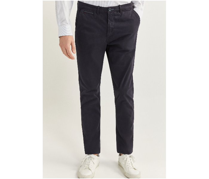 Springfield 155794710 Size 40 Chinos for Men - Navy - Zoom Image 1