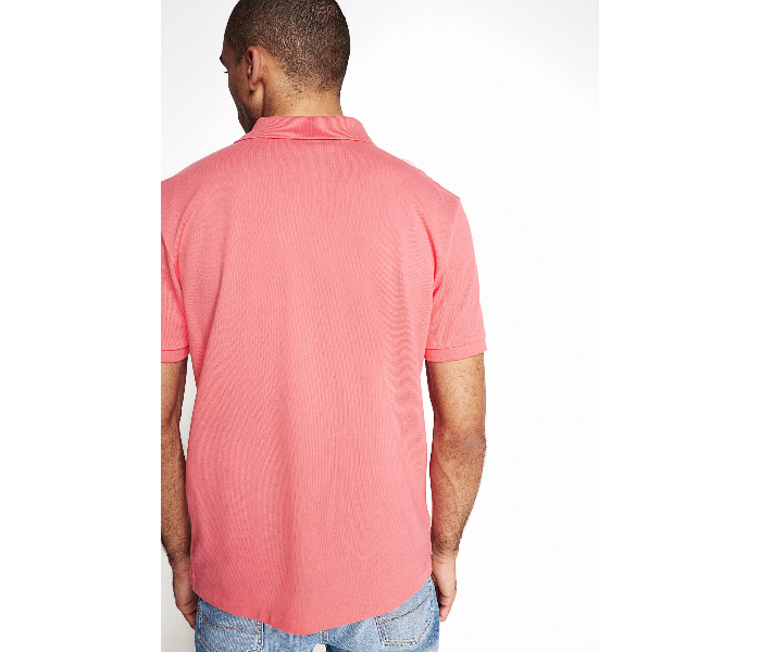 Springfield 855096473 XS Basic Polo Shirt for Men - Pink - Zoom Image 3