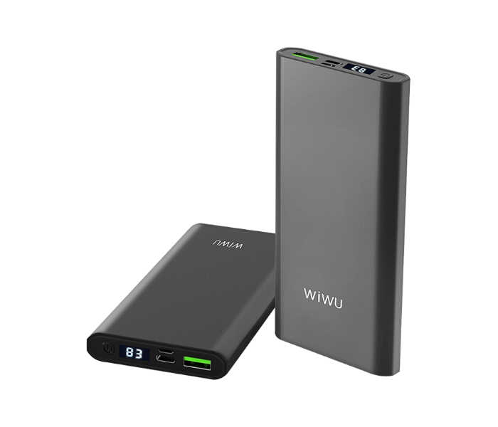 Wiwu W06B 10000Mah Fully Compatible Power Bank - Black - Zoom Image 4