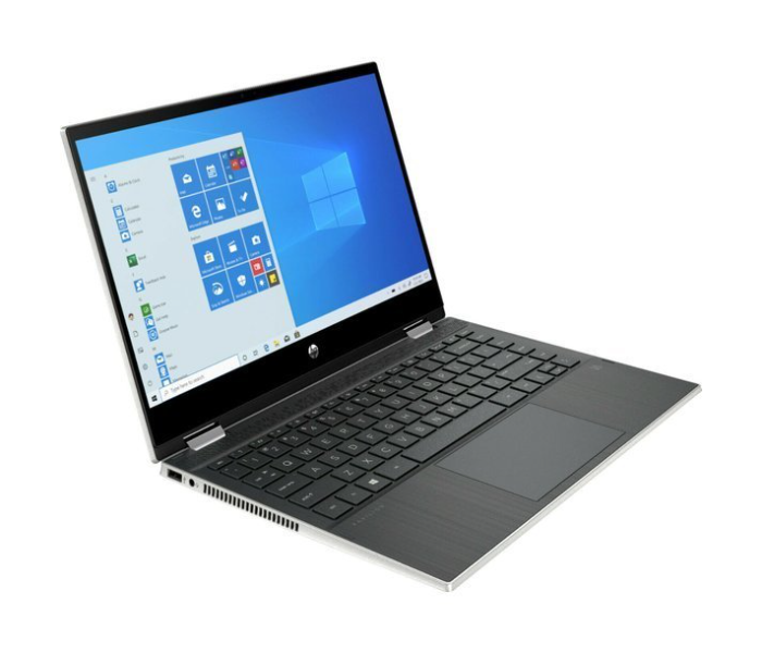 HP Pavilion 14M-DW1013DX x360 14Inch Touchscreen Intel Core i3 1115G4 8GB RAM 128GB SSD Windows 10 - Silver - Zoom Image 2