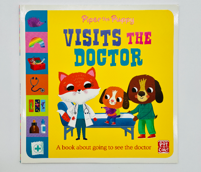 Piper the Puppy Visits the Doctor Kids Book Published by Pat-A-Cake - Zoom Image 1