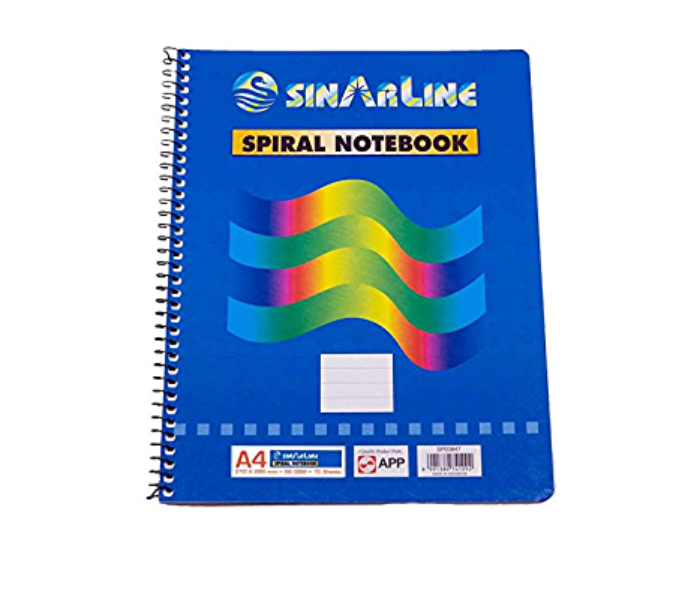 Sinarline A4 Spiral Side Notebook - Zoom Image