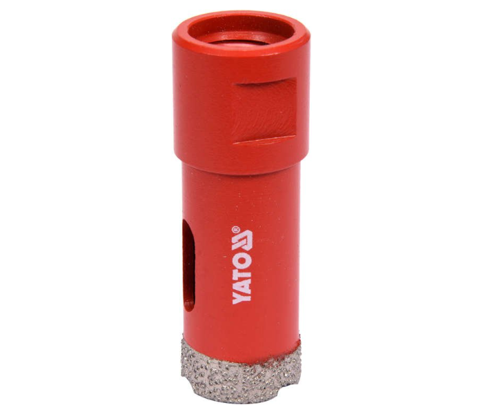 Yato YT-60444 20mm Diamond Drill Bit for Angle Grinder - Red - Zoom Image 2