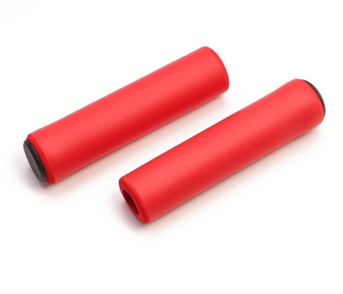 Silicon Cycle Handlebar Grip -Red - Zoom Image