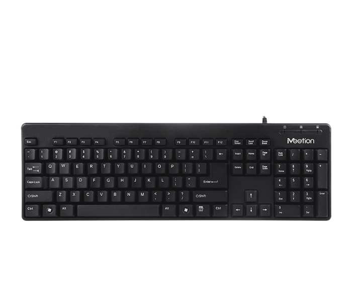 Meetion AK100 USB Standard Corded Keyboard - Zoom Image 3