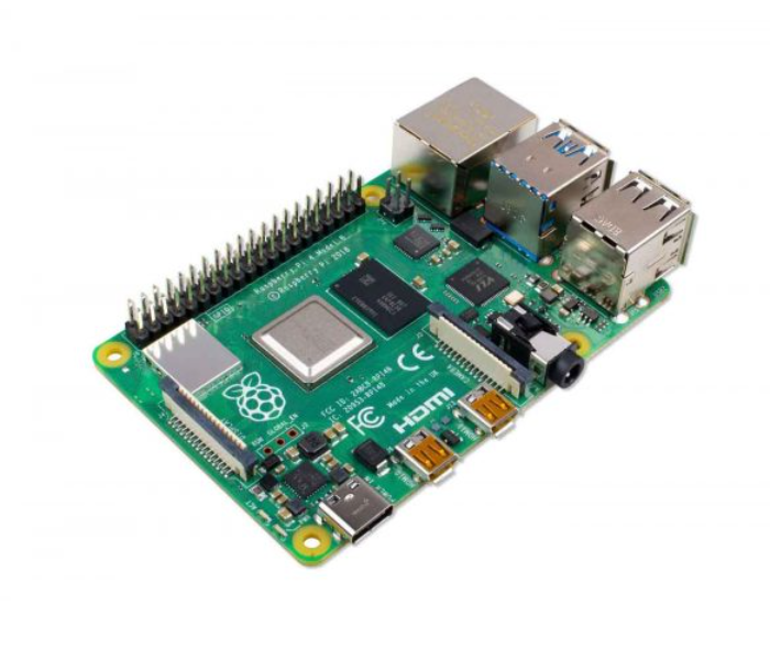 Raspberry Pi4 Model B 4GB RAM Quad Core with WiFi and Bluetooth - Green - Zoom Image 2