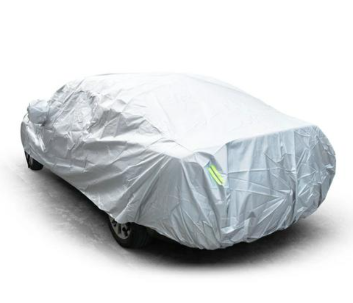 Universal Sedan Fit XXL Lightweight Indoor and Outdoor Car Cover - Grey - Zoom Image 2