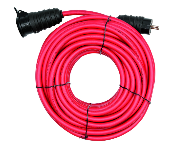 Yato YT-8102 3680W 40 Meter Extension Cord with Splash-proof Socket - Red - Zoom Image 1