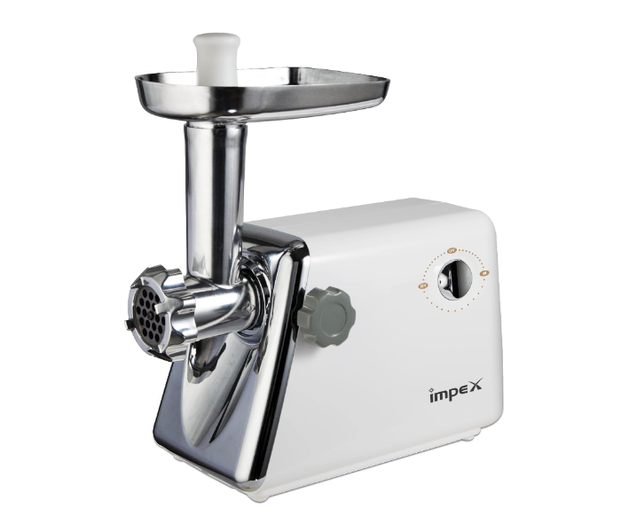 Impex MG 3801 1800W Stainless Steel Blade Meat Grinder - White - Zoom Image