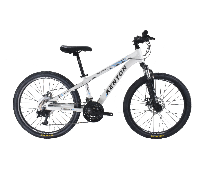 KENTON Aluminum Mountain Bike, 24 Speeds,24" inch Wheels, with Disc Brake.
Size : 24" - White - Zoom Image