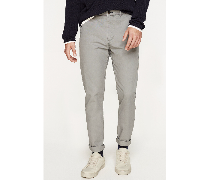 Springfield 155345344 Size 36 Chinos for Men - Grey - Zoom Image 1