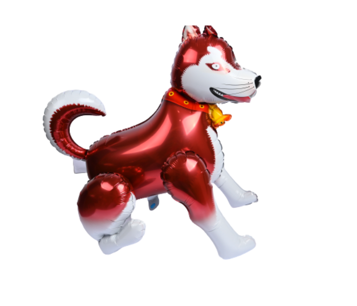 Vibgyor 3D Animal Shaped Foil Balloons -Red - Zoom Image