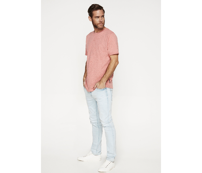 Springfield 712172563 XS Basic T-Shirt for Men - Coral - Zoom Image 2