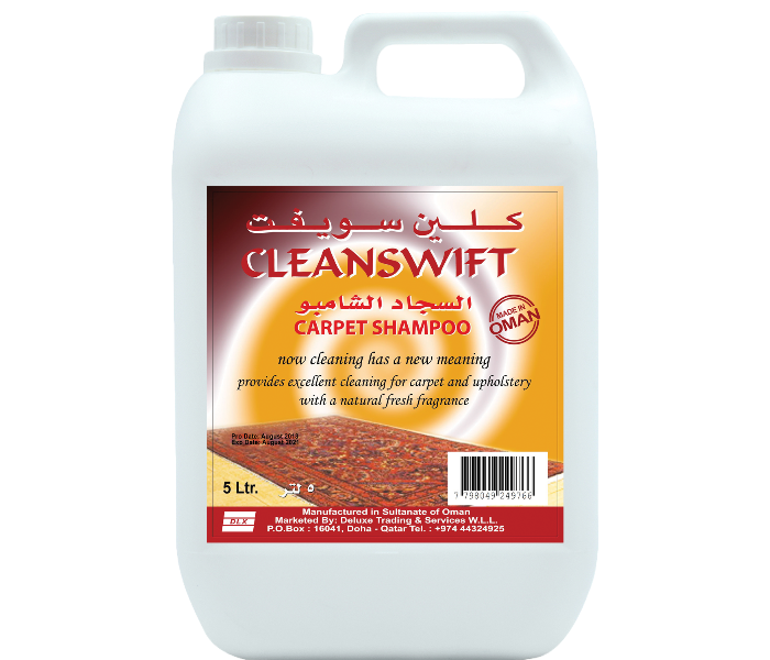 Clean Swift DLX024 5Liter Carpet Shampoo - Zoom Image