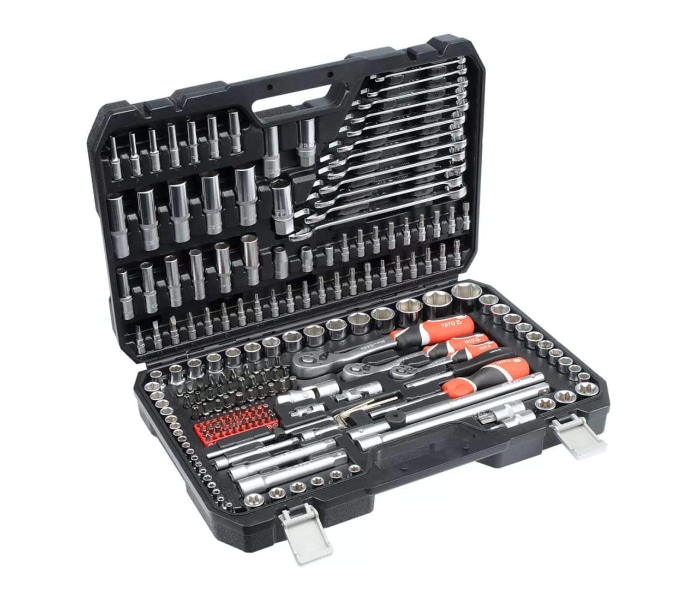 Yato YT-38841 215 Piece Cr-V Steel Socket Set - Zoom Image 1