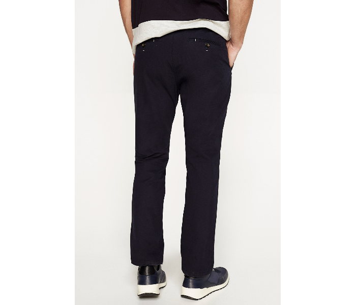 Springfield 155345310 Size 38 Chinos for Men - Navy - Zoom Image 4