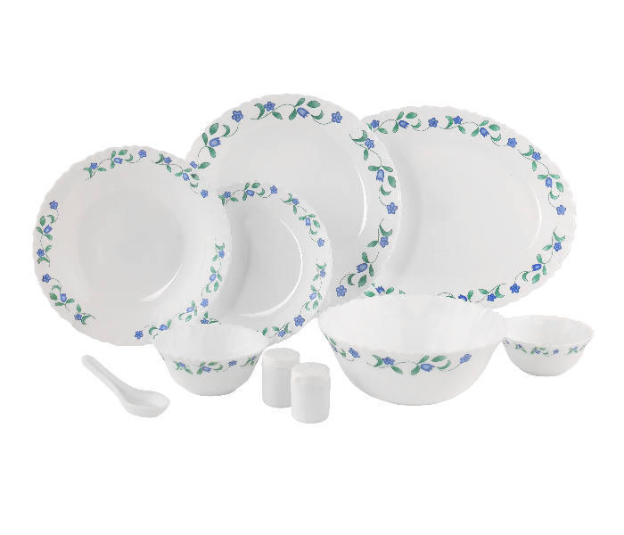 Delcasa DC2215 42 Pieces Opalware Dinner Set - White - Zoom Image 4