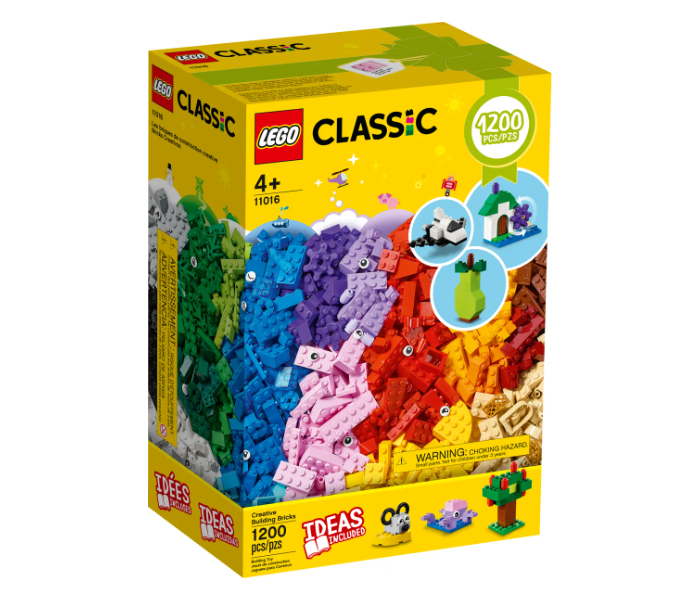 Lego 1200 Piece Creative Interactive Building Bricks Interactive Building Block for Kids - Zoom Image 1